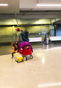 travel wagon for airport